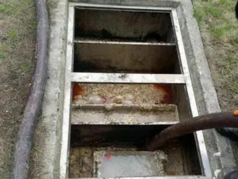 留坝隔油池清理