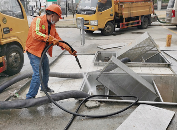 留坝隔油池清理