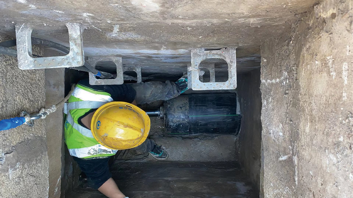 留坝HDPE短管内衬法